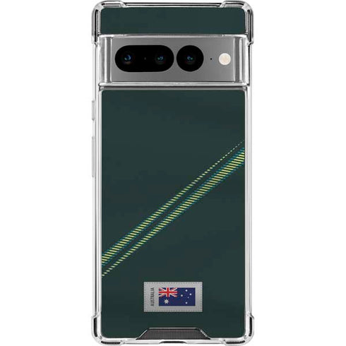 Australia Soccer Flag Google Pixel 7 Pro Clear Case